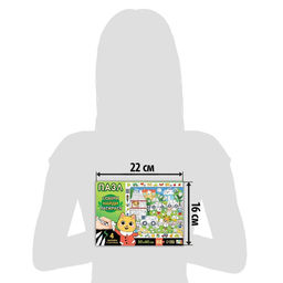 Пазл Собери, найди, раскрась. Городские приключения, 88 деталей - Puzzle time фото 5