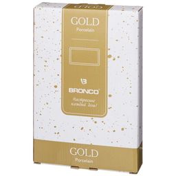 БЛЮДО ПРЯМОУГОЛЬНОЕ BRONCO GOLD 30*16*2,5 СМ