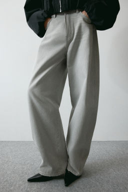 Barrel High Waist Jeans - H&m фото 10
