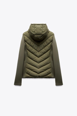 CONTRAST PADDED JACKET - Zara фото 16