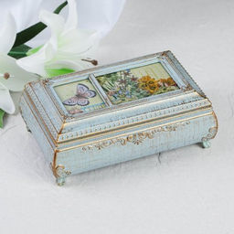 Шкатулка музыкальная / 63311L /уп 36/пластик - Галеонтрейд фото 2