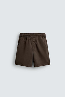 BERMUDA TWILL RELAXED FIT / Marr?n