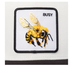 Бейсболка GOORIN BROTHERS арт. 101-2420 (белый / черый)  фото 4