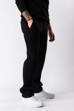 Утепленные брюки из футера трёхнитки с изнанкой «барашек» - Relay фото 6