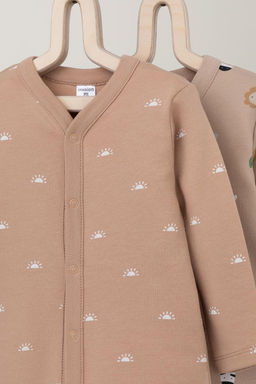 Crockid _ К 6025-2уп/зоопарк,маленькие солнышки набор комбинезон (слип) яс  фото 3