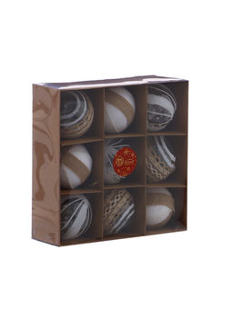 Ёлочные игрушки Орсон, шары новогодние, d=8 см, 9 шт. очарование - Зимнее волшебство фото 12