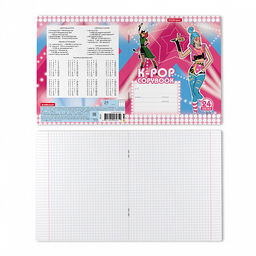 Цена за 10 шт. Тетрадь школьная ученическая ErichKrause K-POP, 24 листа, клетка (в плёнке по 10 шт.)_MIX-PACK  фото 8