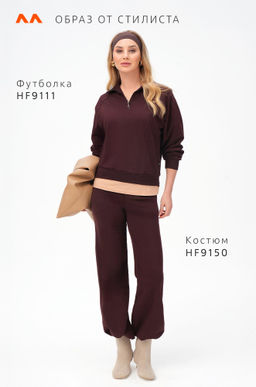 Женский костюм из футера двухнитки Happyfox