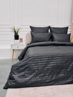 КПБ Микрофибра-Страйп - Серый Евро (нав.70х70)