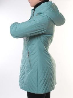 M-7062 Куртка демисезонная женская (100 гр. синтепон) - Фабричный китай фото 7