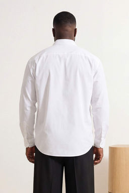 Siyah Fitted Erkek Buyuk Beden Gomlek TMNSS26AX00006 - Trendyolmilla фото 4