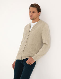 Kum Melanj Slim Fit Fermuarl_ Triko H_rka - Pierre cardin фото 3