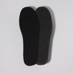 Цена за 2 шт. Стельки для обуви, универсальные, р-р RU до 44 (р-р Пр-ля до 46), 28 см, пара, чёрные