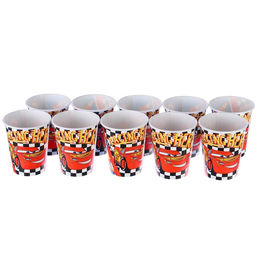 Цена за 10 шт. Стакан бумажный С Днем Рождения!, 250 мл, Тачки - Disney фото 5