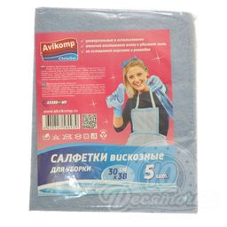 Avikomp Салфетки вискозные универсальные 30х38см (5шт)