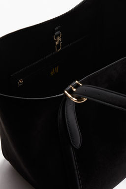 Bolso shopper cepillado - H&m фото 3