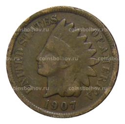 1 цент 1907 года США