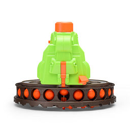 Бластер "Ярость" с мягкими пулями. в коробке