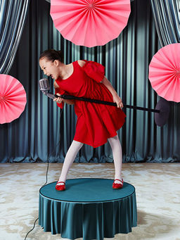 Bisiklet Yaka K?z ?ocuk Elbise