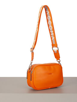 LACCOMA сумка Торри-Ф826-ярко-оранжевый эко кожа хлопок