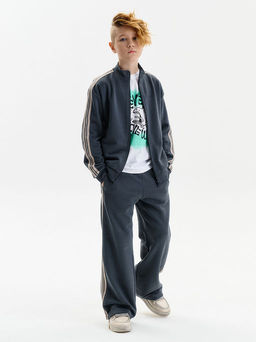 PELICAN, толстовка для мальчиков, Серый  фото 3