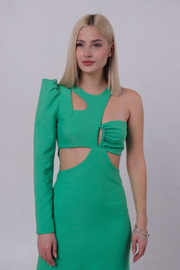 Платье вечернее зелёное - Martichelli фото 5