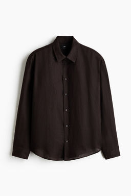 Camisa de lino Relaxed Fit