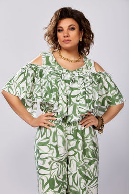 Костюм LADY SECRET 2996 белый+ зеленый