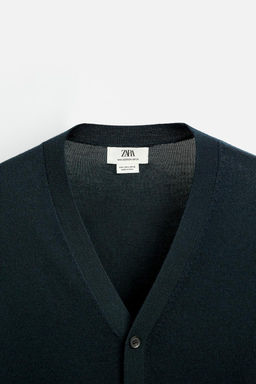 100% WOOL CARDIGAN - LIMITED EDITION - Zara фото 8