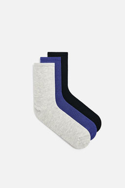 3-PACK OF CONTRAST SOCKS - Zara фото 2