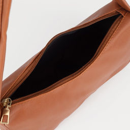 Сумка-багет, отдел на молнии, цвет коричневый - Simaland фото 3