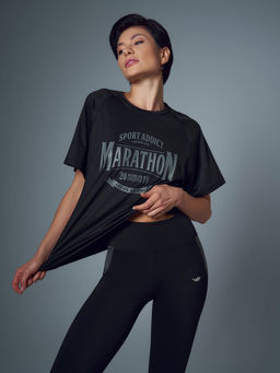 Футболка свободного силуэта MARATHON