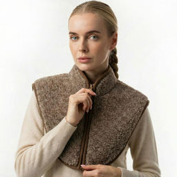 Согрев линия Воротник стойка арт.1200305-26 жен. МАРРОНЕ