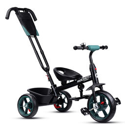 Велосипед трехколесный Rocket 136-GN, колеса EVA 10"/8", цвет зеленый