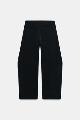 PANTAL?N ANCHO PINZAS ZW COLLECTION / Negro