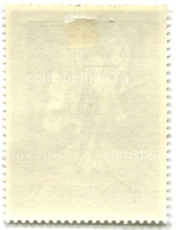 Марка Караульный двор балет 1972 год Польша