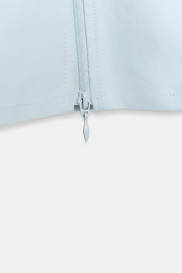 TOP FRUNCES CREMALLERA / Azul claro - Zara фото 6