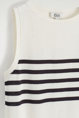 CAMISETA SIN MANGAS DE PUNTO CON RAYAS - H&m фото 2