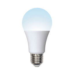 LED-A60-10W/NW/E27/FR/12-24V PLO55WH Лампа светодиодная. 12-24В. Форма A, матовая. Белый свет (4000K). Картон. ТМ Uniel.