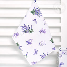 Полотенце кухонное из рогожки Сиреневая дымка 50х70/1 шт. - 50*70 Полотенца из рогожки - Арт дизайн фото 3