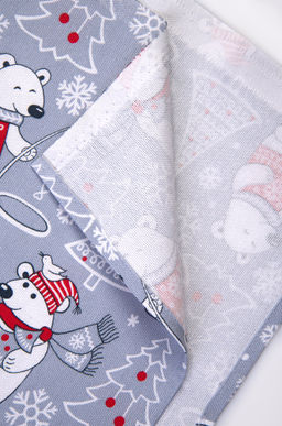 Дорожка на стол из рогожки 145x45 Happy Fox Home