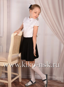 1516 Юбка школьная пышная - Kiko фото 16