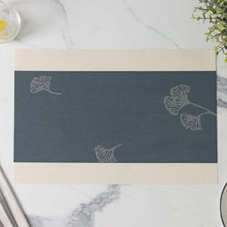 Салфетки сервировочные на стол Доляна «Лилли», 4 шт., 45×30 см, синие