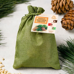 Мягкий кедровый грильяж ассорти (клюква/сосновая шишка/ классика) 150г