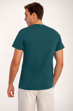 Арт. 61112/7 Футболка мужская 48-58 (6 шт) Цвет:изумруд - Идеал фото 4