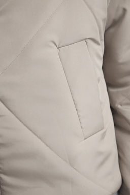 TRENDYOLMILLA Siyah Oversize Su Itici Sisme Kapitone Mont TWOAW24MO00146 фото 28