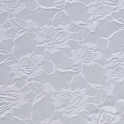 Ткань для рукоделия, лоскут гипюра розы, белый, 150 × 160 см