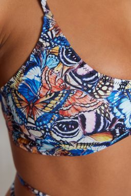 Hayvan Desenli Bustiyer Baglamal? Normal Paca Bikini Tak?m? TBESS23BT00076 - Trendyolmilla фото 5