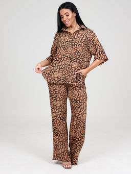 087 ЖЕНСКИЙ КОСТЮМ (брюки) (Бежевый) - А-дина фото 2