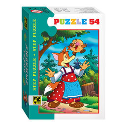 Цена за 20 шт. Пазл «Любимые герои сказок», 54 элемента, МИКС